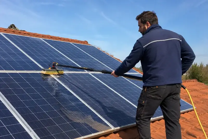 Nettoyage et entretien de panneaux solaires à Toulouse